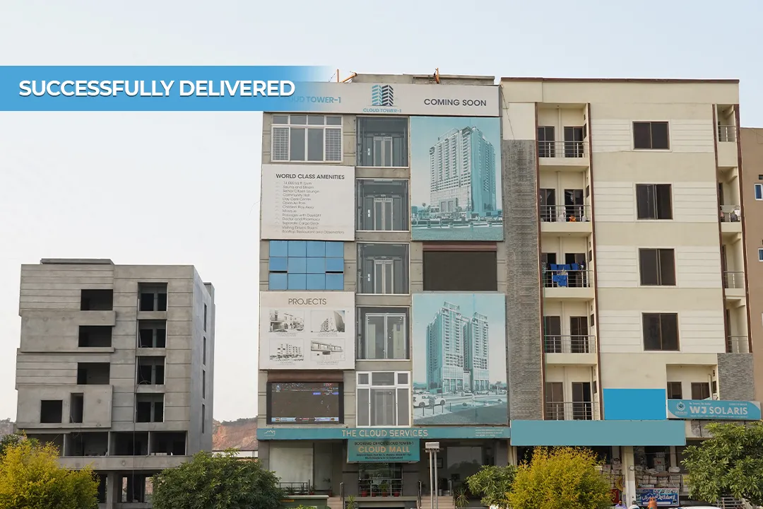 Cloud Mall, a commercial building in Sector B-17, Islamabad.