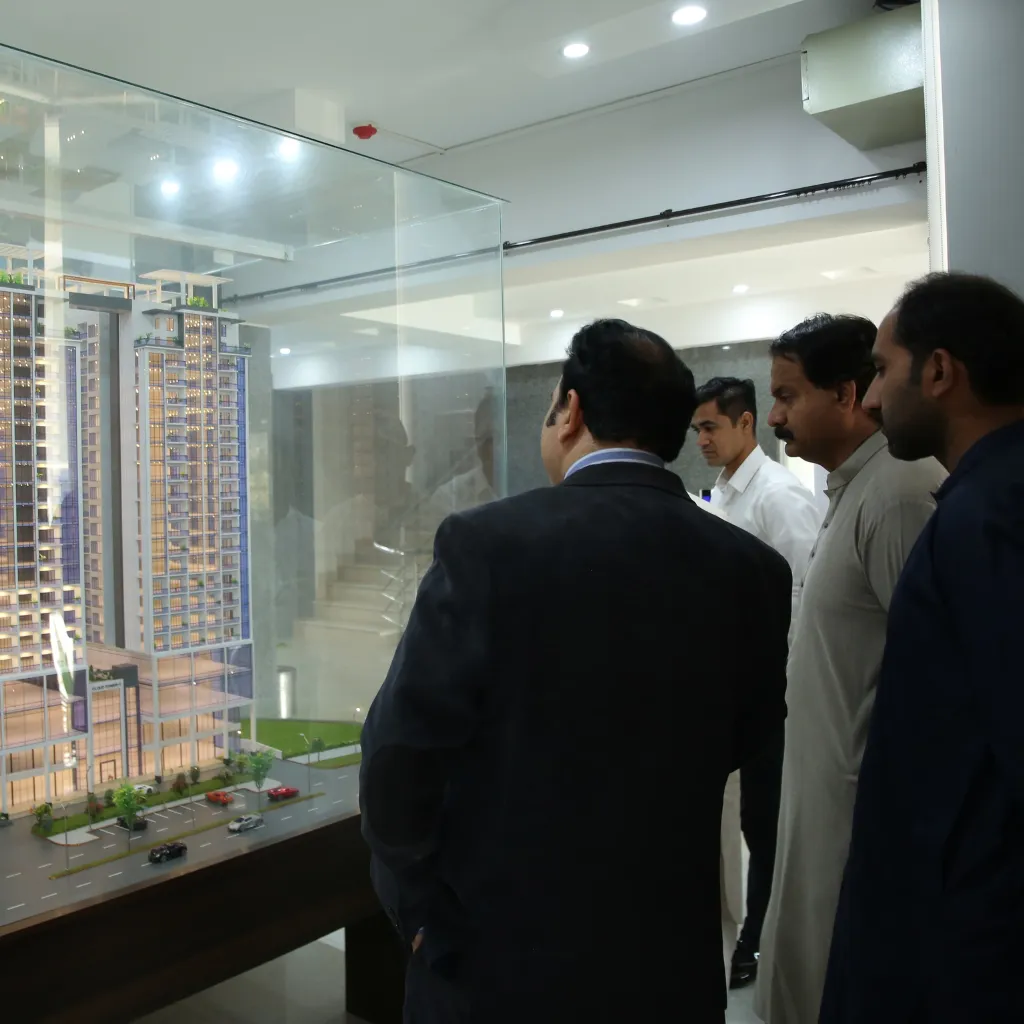 Client visit to The Cloud Services Head Office, real estate developers in Islamabad