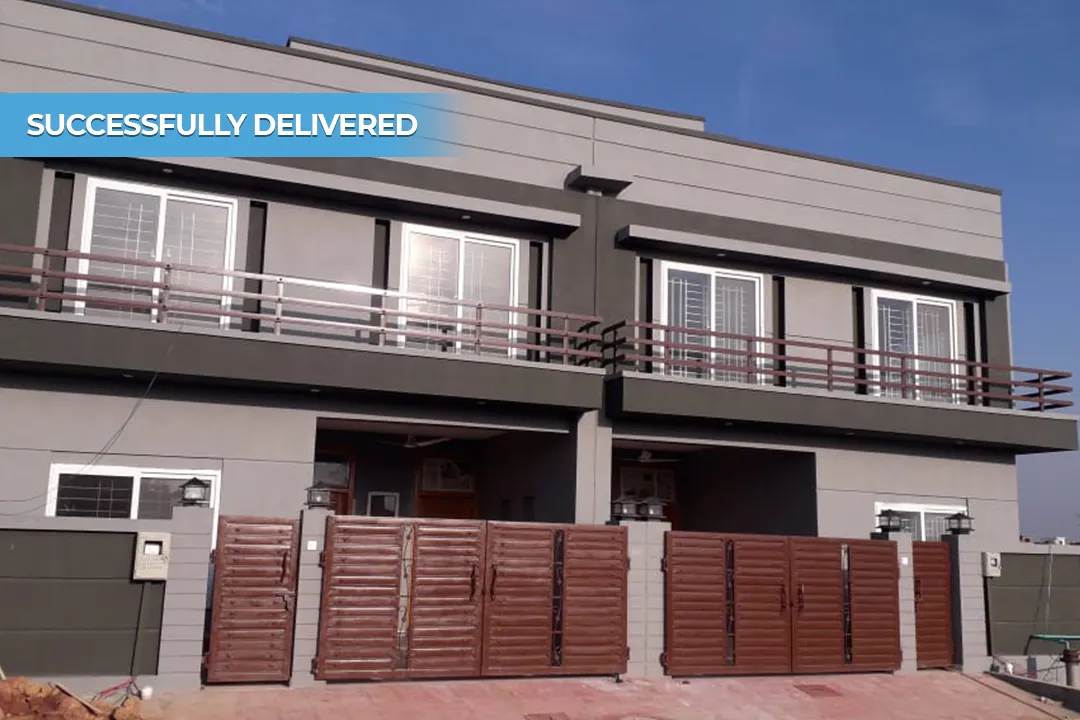 Cloud Villas Phase-II, double-storey modern villas in B-17, Islamabad.